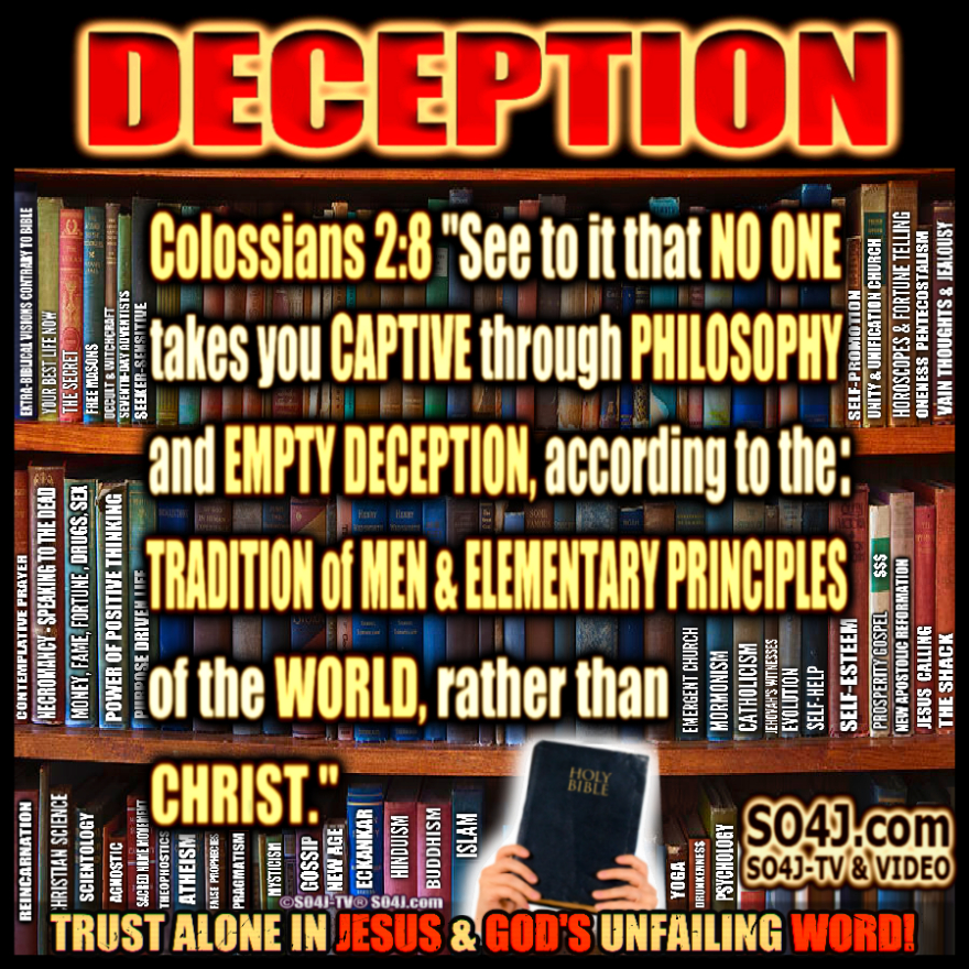 FALSE TEACHERS SCRIPTURES SO4J