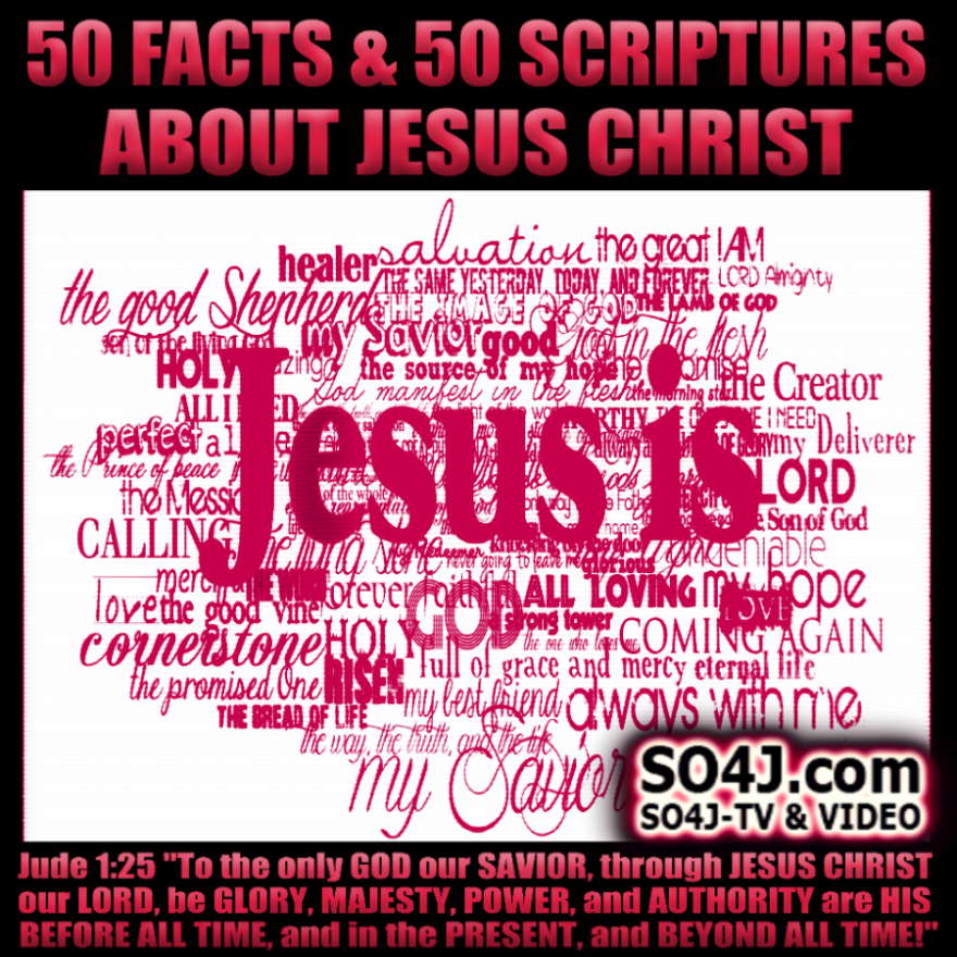 50 Facts & 50 Scriptures About Jesus Christ