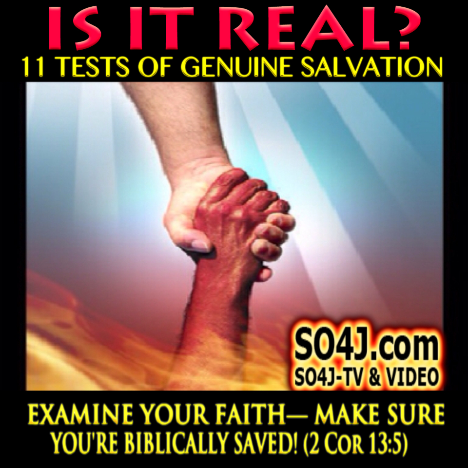 IS IT REAL? 11 BIBLICAL TESTS OF GENUINE SALVATION BY JOHN MACARTHUR