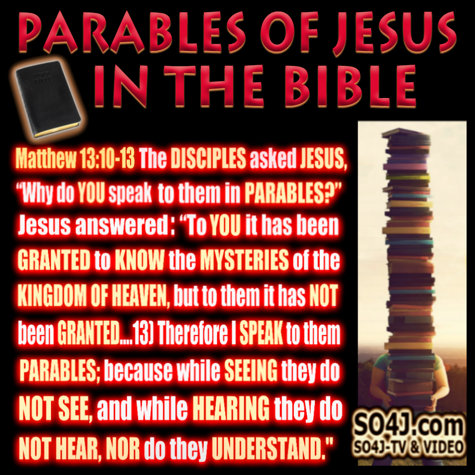 Parables of Jesus in the Bible